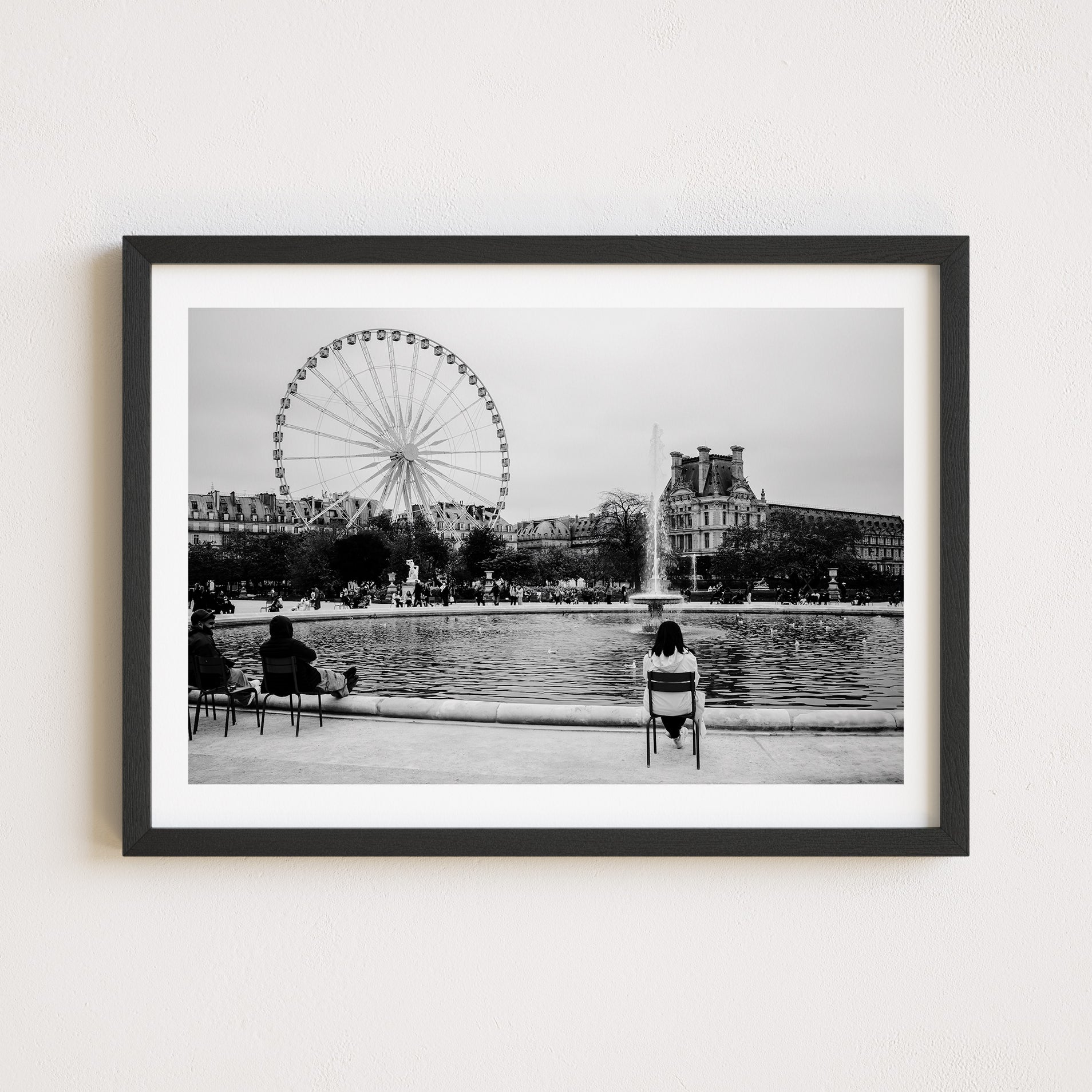 Silence à Tuileries  | Study No. 1